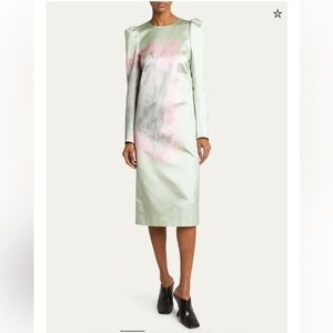 Dries Van Noten Duffy Paint Stroke Dress